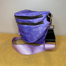 Load image into Gallery viewer, The Roni Nylon Crossbody - Purple Acid Wash