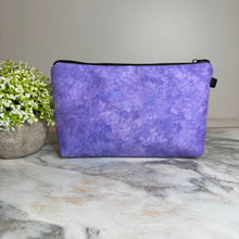Load image into Gallery viewer, Pouch - Solid, Purple Acid Wash