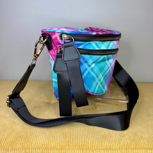 Load image into Gallery viewer, The Roni Nylon Crossbody - Plaid Criss Cross