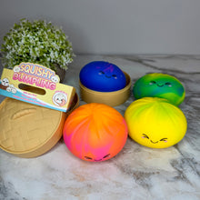 Load image into Gallery viewer, Squishy Toy - Viral Dumpling, Tie Dye - PREORDER