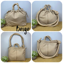 Load image into Gallery viewer, Stevie - Nylon Puff Tote & Backpack