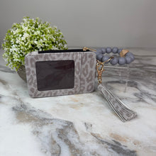 Load image into Gallery viewer, Bracelet Keychain & Card Holder Wallet - Animal Print