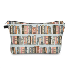 Load image into Gallery viewer, Pouch - Book, Floral Books