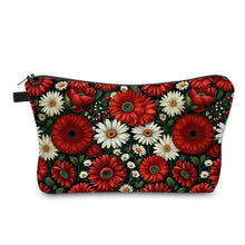 Load image into Gallery viewer, Pouch - Floral Bold Red Daisy