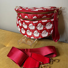 Load image into Gallery viewer, The Roni Nylon Crossbody - Santa Red