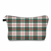 Load image into Gallery viewer, Pouch - Plaid Red Green