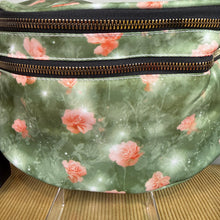 Load image into Gallery viewer, The Roni Nylon Crossbody - Sage Green Star Roses