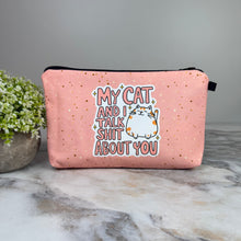 Load image into Gallery viewer, Pouch - Cat, Talk Shit