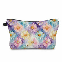 Load image into Gallery viewer, Pouch - Floral Purple Watercolor