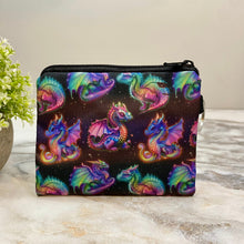 Load image into Gallery viewer, Bundled Set - Mini Backpack, Pouch, & Mini Pouch - Dragon Rainbow