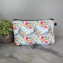 Load image into Gallery viewer, Pouch - Princess Castle Blue