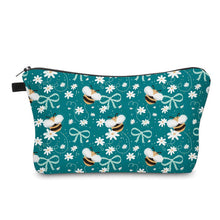 Load image into Gallery viewer, Pouch - Bee Turquoise