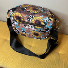 Load image into Gallery viewer, The Roni Nylon Crossbody - Sunflower Cow Wood