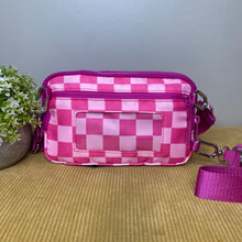 Load image into Gallery viewer, Remi - Nylon Crossbody Checkered - PREORDER