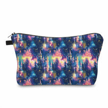 Load image into Gallery viewer, Pouch - Castle Rainbow Blue