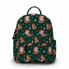 Load image into Gallery viewer, Mini Backpack - Christmas - Building Blocks
