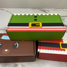 Load image into Gallery viewer, Christmas Gift Box with Crinkle Paper - Medium