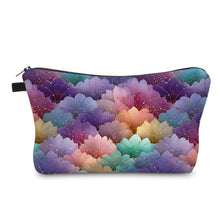 Load image into Gallery viewer, Pouch - Floral, Gold Vibrant Flower Petals