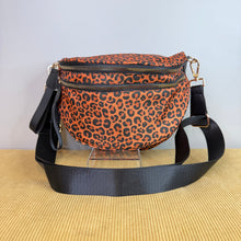 Load image into Gallery viewer, The Roni Nylon Crossbody - Caramel Animal