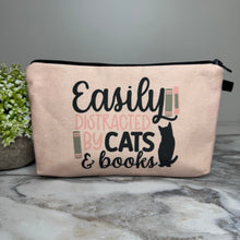 Load image into Gallery viewer, Pouch - Cats & Books