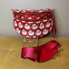 Load image into Gallery viewer, The Roni Nylon Crossbody - Santa Red
