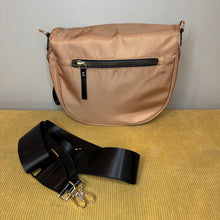Load image into Gallery viewer, The Roni Nylon Crossbody - Bronze + Black
