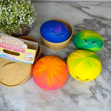 Load image into Gallery viewer, Squishy Toy - Viral Dumpling, Tie Dye - PREORDER
