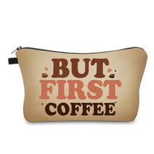 Load image into Gallery viewer, Pouch - Coffee, But First Coffee Beans