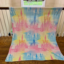 Load image into Gallery viewer, Blanket - Pastel Castle