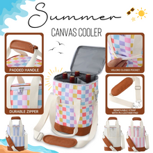 Load image into Gallery viewer, Summer - Canvas Cooler