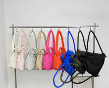 Load image into Gallery viewer, Stevie - Nylon Puff Tote & Backpack