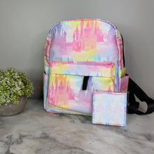 Load image into Gallery viewer, Mini Backpack - Pastel Castle