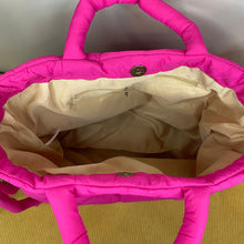 Load image into Gallery viewer, Stevie - Nylon Puff Tote & Backpack