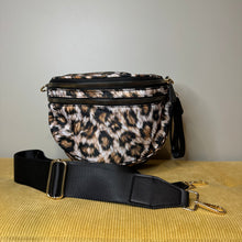 Load image into Gallery viewer, The Roni Nylon Crossbody - Realistic Animal Print
