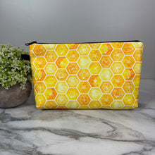 Load image into Gallery viewer, Pouch - Bee, Honeycomb Designs