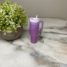 Load image into Gallery viewer, Keychain - Lip Balm Tumbler #3 Frosted Glow-In-The-Dark