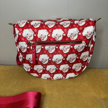 Load image into Gallery viewer, The Roni Nylon Crossbody - Santa Red