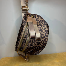 Load image into Gallery viewer, The Roni Nylon Crossbody - Animal Print Chocolate - PREORDER