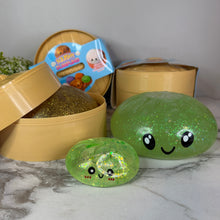 Load image into Gallery viewer, Squishy Toy - XL Jumbo Dumpling, Quick Squeeze Glitter