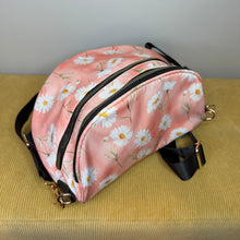 Load image into Gallery viewer, The Roni Nylon Crossbody - Pink Daisy Floral