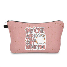 Load image into Gallery viewer, Pouch - Cat, Talk Shit