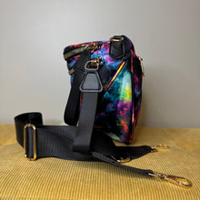 Load image into Gallery viewer, The Roni Nylon Crossbody - Pink Orange Galaxy
