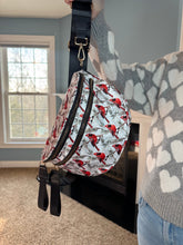 Load image into Gallery viewer, The Roni Nylon Crossbody - Cardinal
