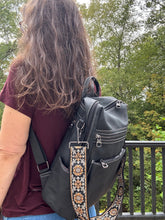 Load image into Gallery viewer, Denim Suede Brooke Backpack + Pouch