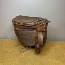 Load image into Gallery viewer, The Roni Nylon Crossbody - Solid Chocolate Brown