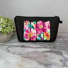 Load image into Gallery viewer, Pouch - Floral Stripe Cutout