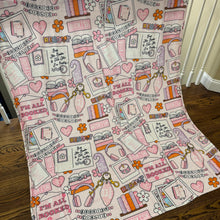 Load image into Gallery viewer, Blanket - Book Bookish Heart