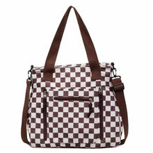 Load image into Gallery viewer, Caitlin Handbag - Corduroy Checker - PREORDER