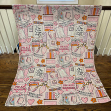 Load image into Gallery viewer, Blanket - Book Bookish Heart