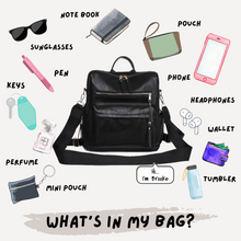 Load image into Gallery viewer, Brooke Backpack - Brown Animal Print